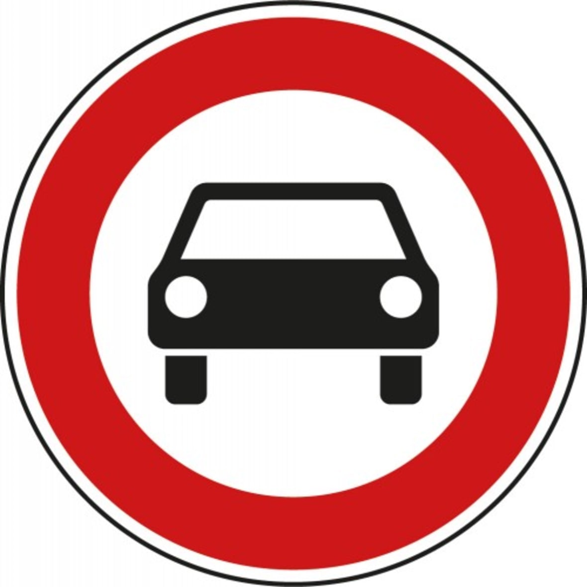 Schne Verbot Fr Kraftwagen Bildnull