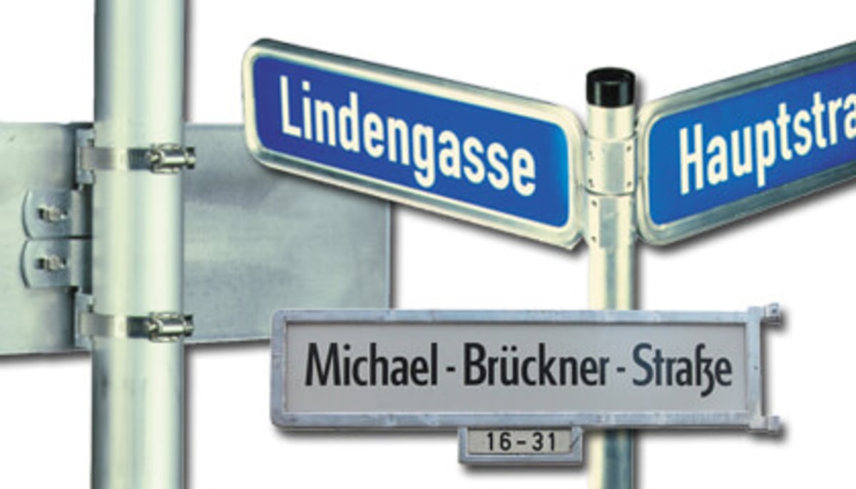 Straßenschilder & Straßennamenschilder günstig kaufen