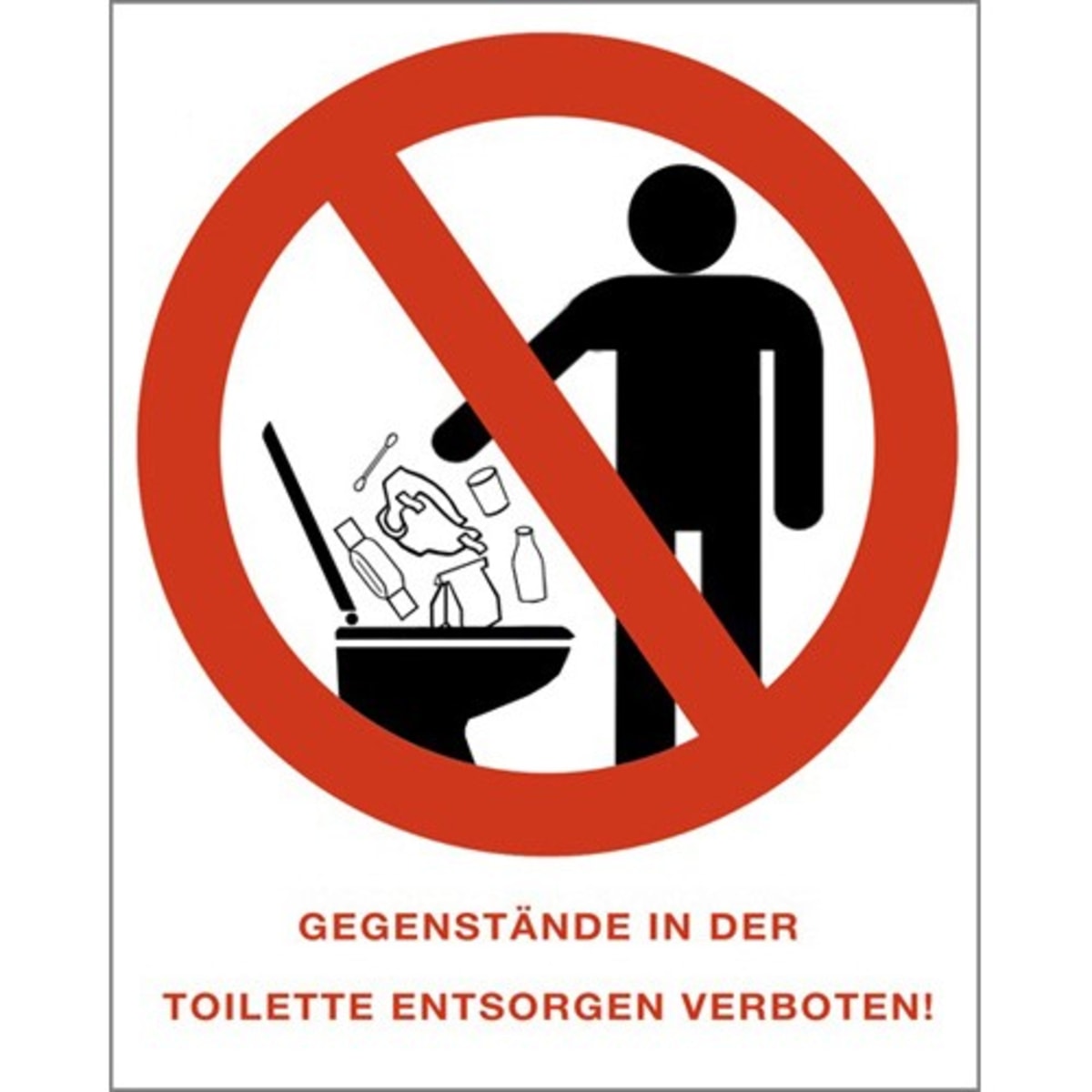 Regenwasser Toilette Verboten