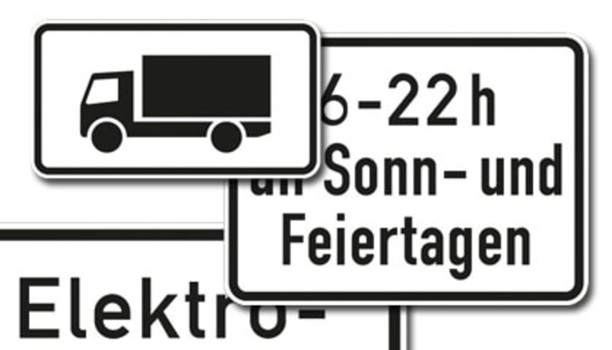 Verkehrszeichen 1042-33 Zeitliche Beschränkung