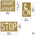 Schablonensatz 1 (6 teiliges Set)