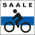Radwegschild - Eingehängtes Zusatzschild