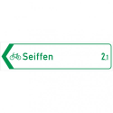 Radwegschild - Pfeilwegweiser
