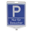 Schilderaufsätze Parkplatz - Viereckiges Schild