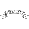 Spielplatzschild mit Text / Symbol nach Ihren Angaben