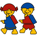 Spielplatzschild mit Text / Symbol nach Ihren Angaben