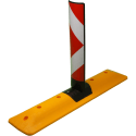 Leitschwelle mit Sichtzeichen