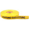 Trassenwarnband mit Text