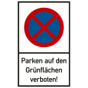 Absolutes Haltverbot mit Text nach Ihren Angaben