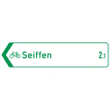 Radwegschild - Pfeilwegweiser
