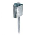 Metalleinschlagsockel mit T-Eisen