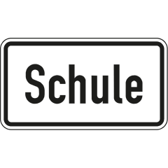 Schule - Verkehrsschild VZ 1012-50 Schule - Verkehrsschild VZ 1012-50