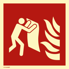 Feuerlöschdecke nach ISO 7010 (F016) Feuerlöschdecke nach ISO 7010 (F016)