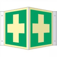 Nasen- /Winkelschild Erste Hilfe (ISO 7010) Nasen- /Winkelschild Erste Hilfe (ISO 7010)