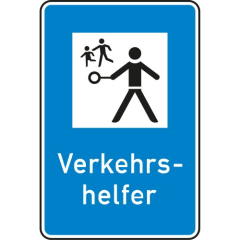 VZ 356 - Verkehrsschild Verkehrshelfer VZ 356 - Verkehrsschild Verkehrshelfer