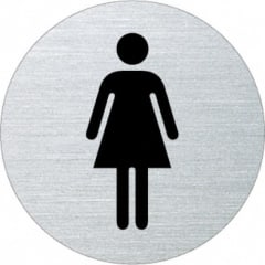 Piktogramm - Damen (rund)