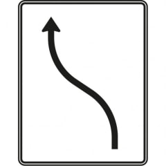 VZ 511-10 - Verkehrsschild Verschwenkungstafel