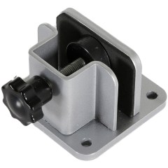Klemmhalter für Hygienewände für die Decken- und Wandmontage Klemmhalter für Hygienewände für die Decken- und Wandmontage