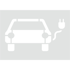 Bodenschablone - Parkplatz für Elektrofahrzeuge Bodenschablone - Parkplatz für Elektrofahrzeuge