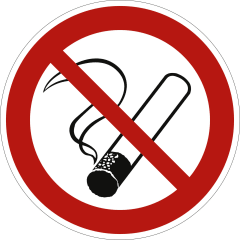 Rauchen verboten (BGV A8 P 01) Rauchen verboten (BGV A8 P 01)