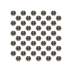 Taktile Aufmerksamkeitsnoppen aus Edelstahl, gerillt Taktile Aufmerksamkeitsnoppen aus Edelstahl, gerillt