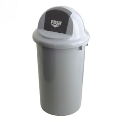 Abfallbehällter mit abgerundetem Klappdeckel - Inhalt 47 / 60 / 90 Liter