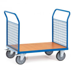 Eurokraft Plattformwagen Mit Holzwänden – 1050 X Produktbild-Vorschau 5
