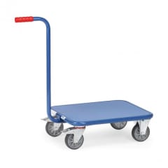 FETRA Griffroller 1163 KF 9 mit Stahlblechboden und rotem Griff, Tragkraft 250 kg