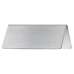 Blanko Tischschild aus Metall in Dreiecksform, 5er Verpackung