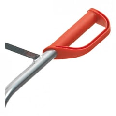 FETRA Handgriff 1762 mit rotem Sicherheitsbügel aus Kunststoff und Metallstange