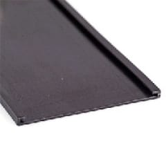 Magnetische C-Profile in schwarzer Farbe, 50 Meter Rolle