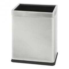 Doppelwandiger Papierkorb, rechteckig - Inhalt 10 Liter