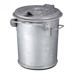 Mülltonne mit Deckel, feuerfest - Inhalt 70 / 90 / 110 Liter