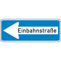 VZ 220-10 Einbahnstaße links | StVO-Verkehrsschild