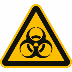 Warnung vor Biogefährdung nach ISO 7010 (W 009) - SALE