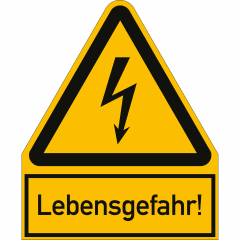 Kombischild Lebensgefahr! - SALE Kombischild Lebensgefahr! - SALE