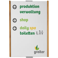LMH Studioline Essentials Etagenwegweiser LMH Studioline Essentials Etagenwegweiser