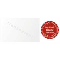 Kabelprüfplaketten - Geprüft nach DGUV Vorschrift 3 Kabelprüfplaketten - Geprüft nach DGUV Vorschrift 3