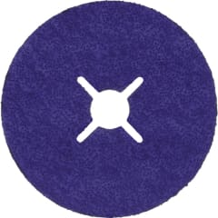 3M Fiberscheibe Cubitron 3 1187C Schleifscheibe violett mit Kreuzaufnahme