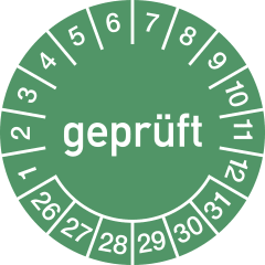 Prüfplaketten - geprüft - Jahre und Monate-15567-g3ydf4-1765188752253