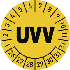 UVV Prüfplakette Nächster Prüftermin – 30 Mm,  Produktbild-Vorschau 3