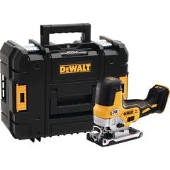 Akku-Stichsäge DCS335NT DeWALT mit Transportkoffer in Schwarz und Gelb