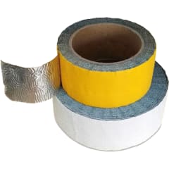 Bodenmarkierungsband für antirutschbeschichtete Böden in Gelb und Weiß, R12, WT-5645