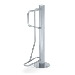 Fahrradständer Lambda® aus Edelstahl mit Bodenbefestigung