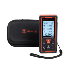 NESTLE NDL-120C Laserentfernungsmesser mit digitalem Display und Tragetasche