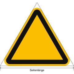 Warnung vor gefährlicher elektrischer Spannung nach ISO 7010 (W 012)