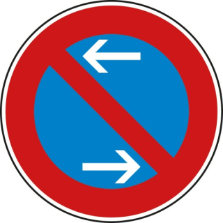 VZ 286-30 Schild Eingeschränktes Halteverbot Mitte