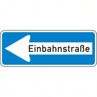 VZ 220-10 Einbahnstaße links | StVO-Verkehrsschild