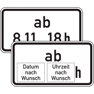 VZ 1040-34 Beschränkung ab einem bestimmten Zeitpunkt