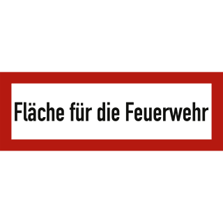 Fläche für die Feuerwehr nach DIN 4066